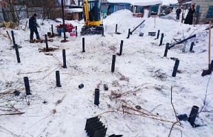 Винтовые сваи в Верхней Пышме