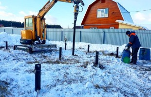Винтовые сваи в Верхней Пышме