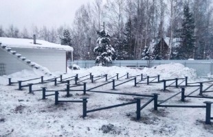 Винтовые сваи в Верхней Пышме